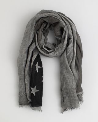 John Varvatos Collection - Antique Flag Print Scarf