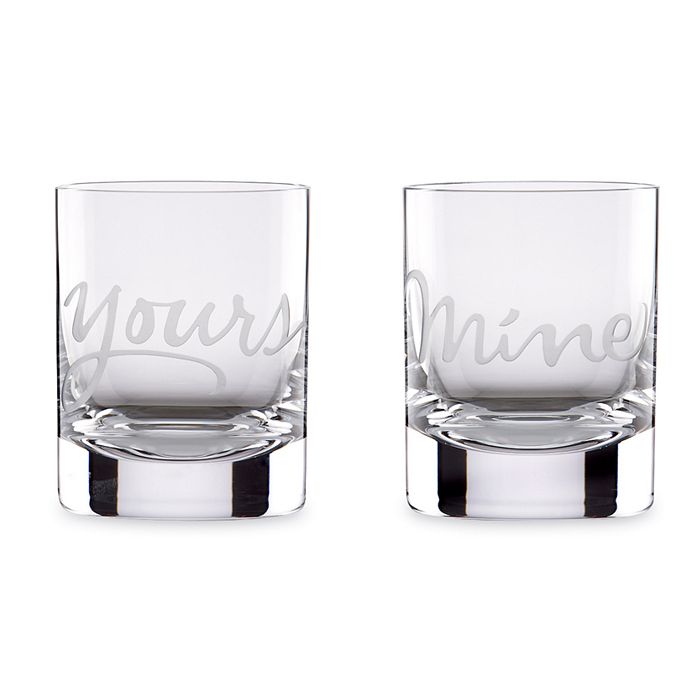 kate spade new york Two of a Kind Mine & Yours Double OldFashioned
