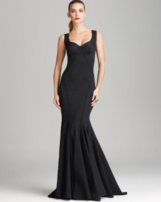 Zac Posen Gown - Jersey Sleeveless Open Back