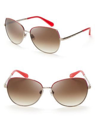 kate spade new york - Women's Candida Oversize Metal Sunglasses