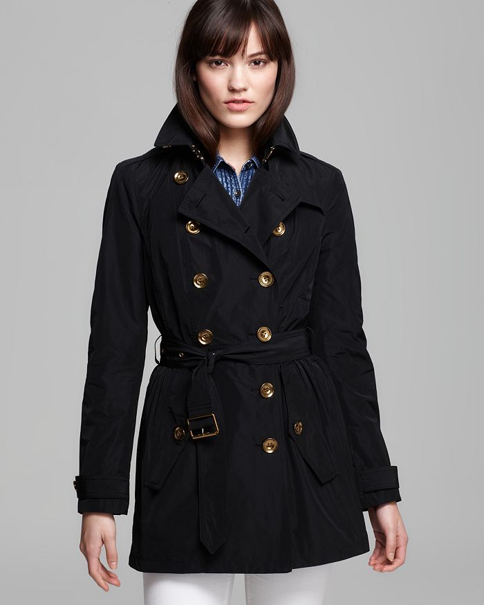 Burberry Dorsleigh Trench with Gold Buttons | Bloomingdale's