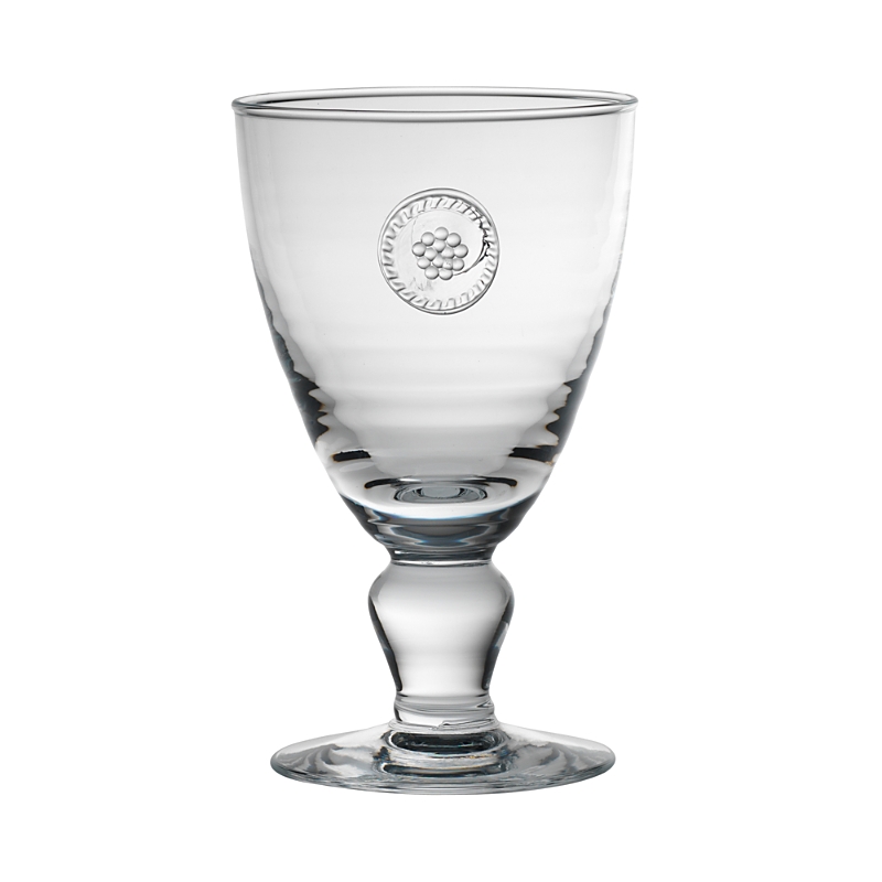 Juliska Berry & Thread Clear Footed Goblet In Clear