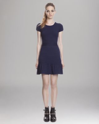 Sandro Dress - Ruffus Fit & Flare | Bloomingdale's