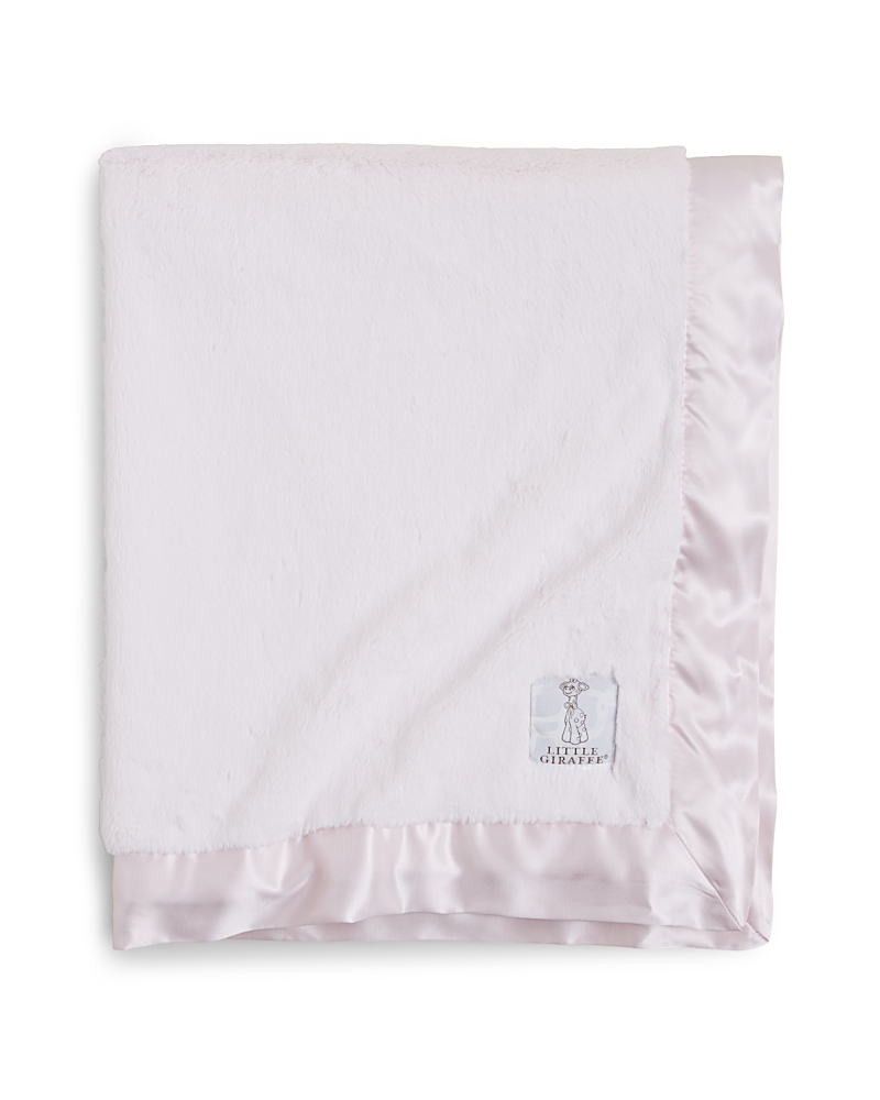 Little Giraffe Luxe Baby Blanket In Pink
