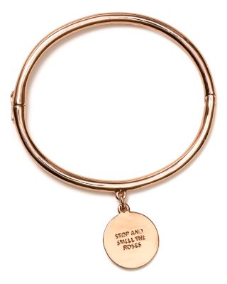 kate spade stop and smell the roses bracelet