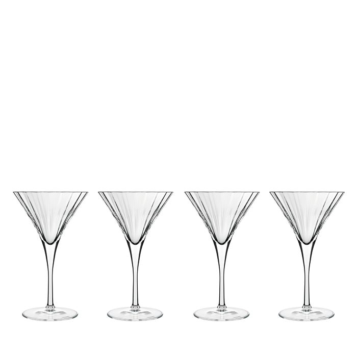 Luigi Bormioli - Bach Martini Glass, Set of 4