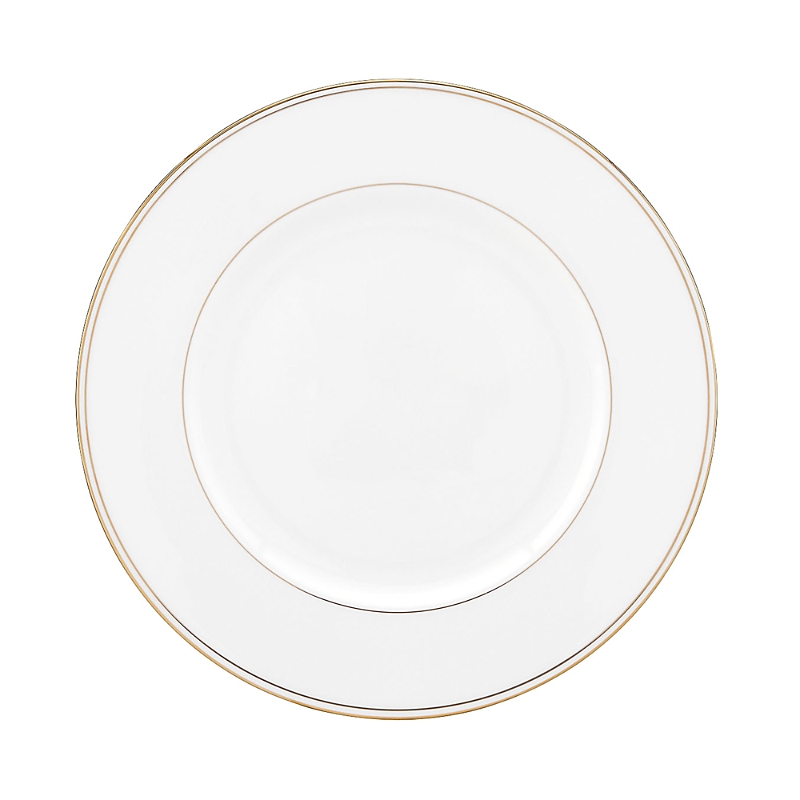 Lenox Federal Gold Dinner Plate In White/k Gold