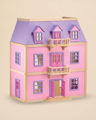 melissa and doug wooden dollhouse