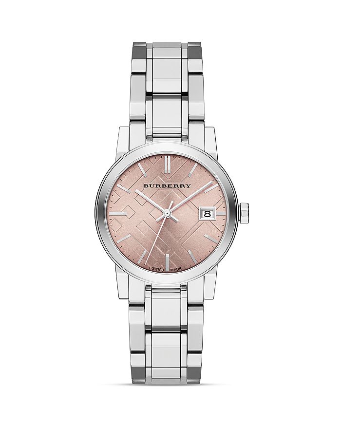 Burberry diamond dial cheap bracelet watch 34mm