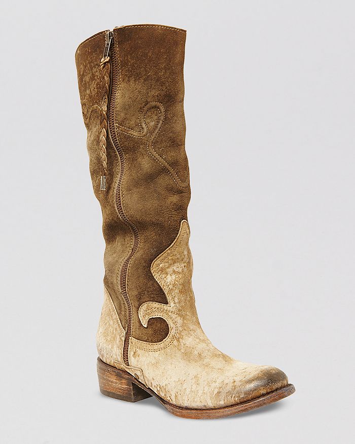 STEVE MADDEN FREEBIRD by Steven Tall Western Boots Berlin Bloomingdale s