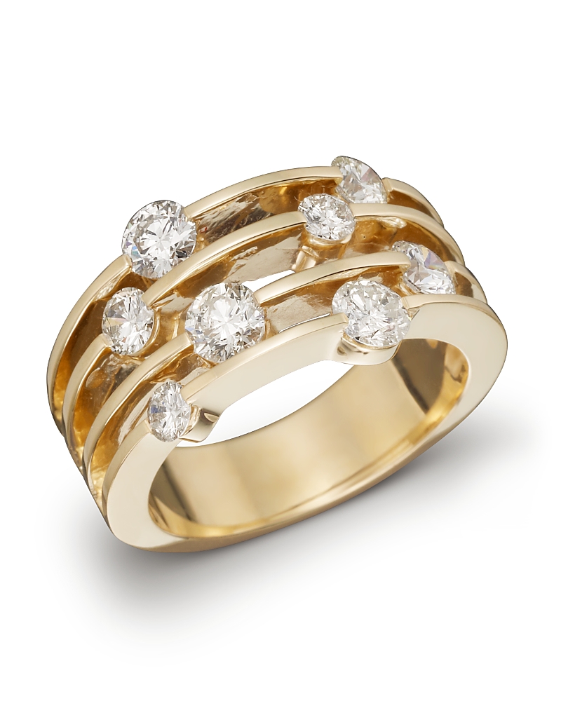 Diamond Band in 14K Yellow Gold, 1.50 tcw