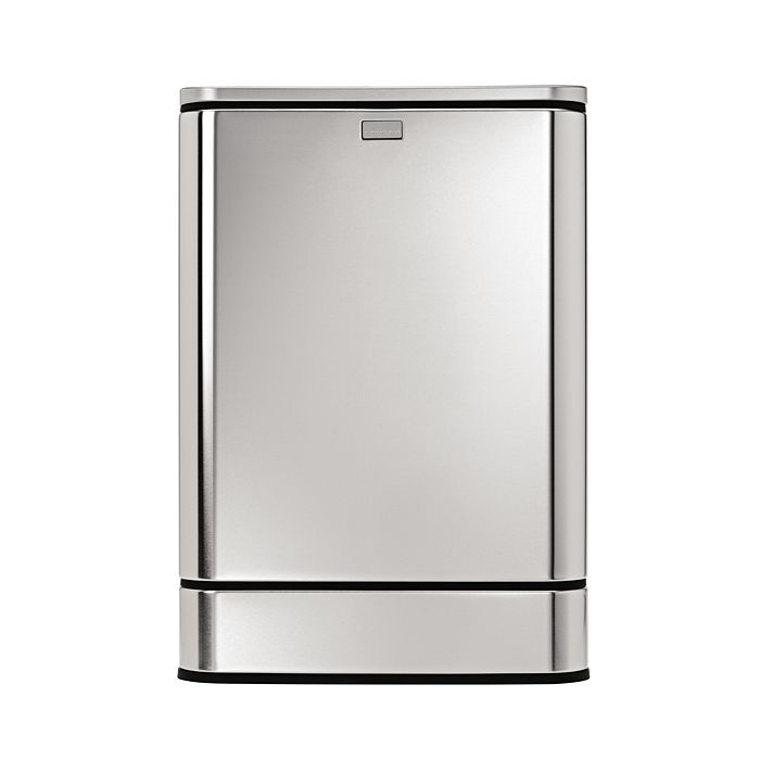 Simplehuman 50-liter Rectangular Brushed Stainless Steel Step Can