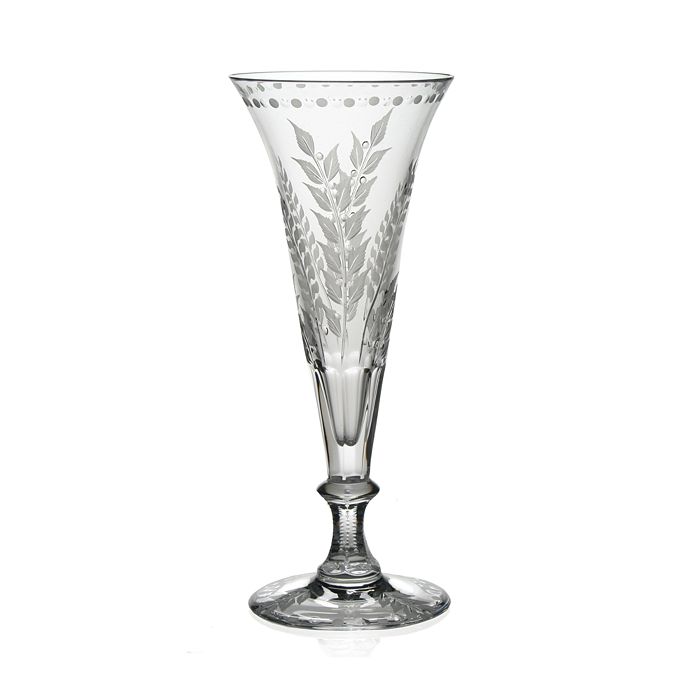 Shop William Yeoward Crystal Fern Champagne Flute In Crystal