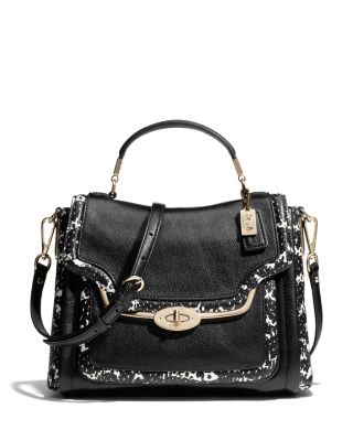 coach madison sadie flap satchel