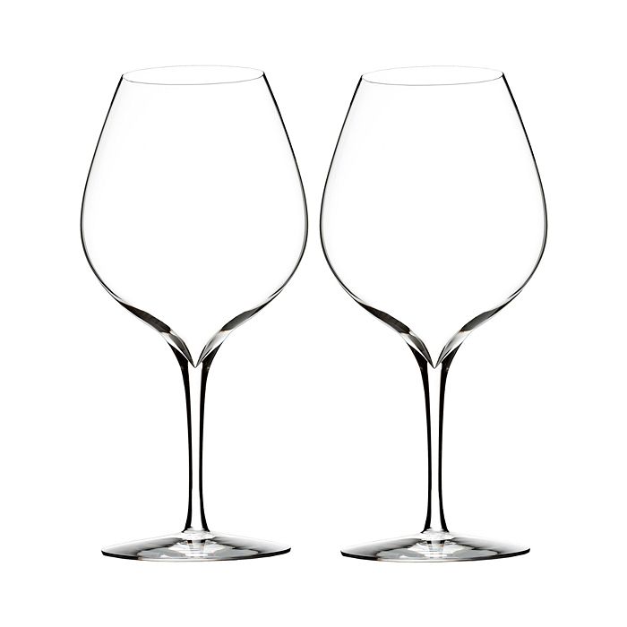 Waterford Elegance Merlot Wine Glass, Pair In Clear