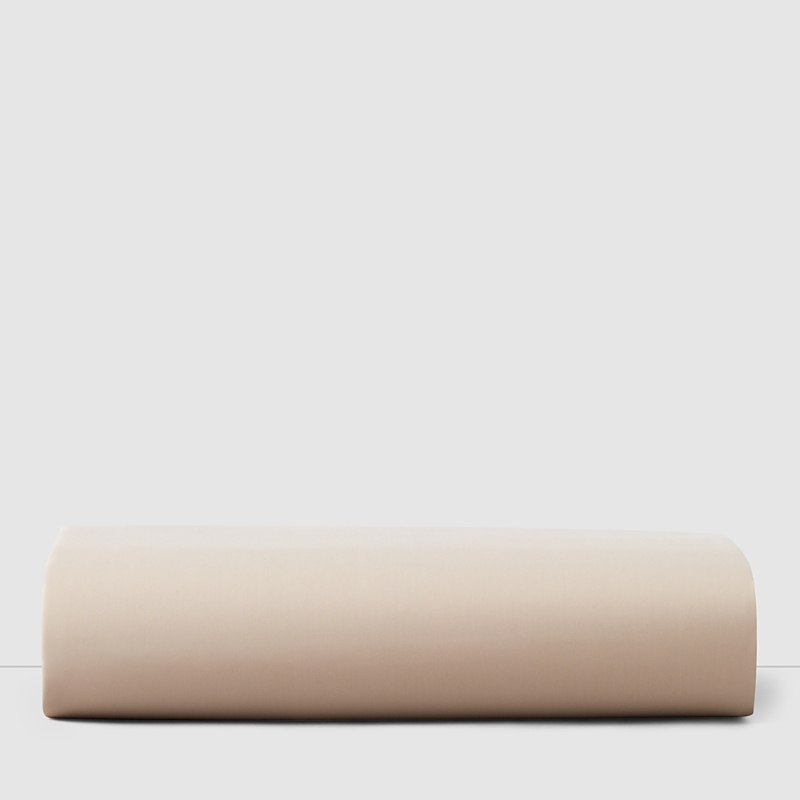 Sferra Celeste Fitted Sheet, Queen In Mushroom Beige