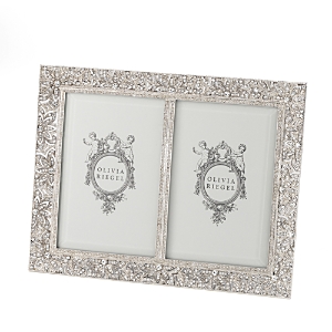 Olivia Riegel Windsor Double 4 X 6 Frame In Silver