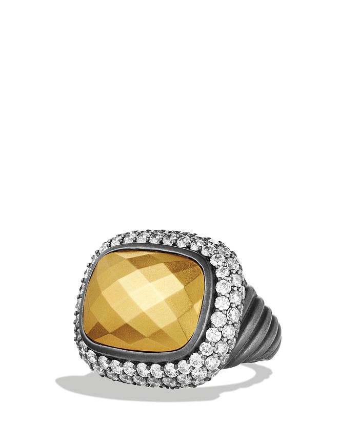 David Yurman Waverly Ring with Gold Dome Diamonds Bloomingdale s