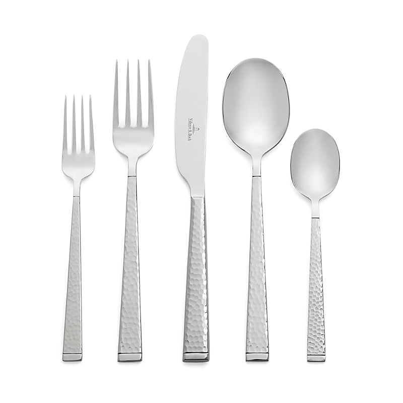 Villeroy & Boch Blacksmith 60 Piece Flatware Set In Silver
