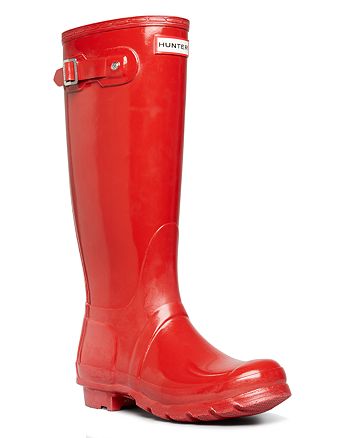 Hunter - Women's Womens' Original Tall Gloss Rain Boots