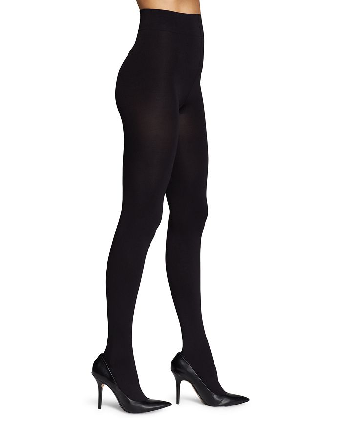 Hue Blackout Tights With Control Top