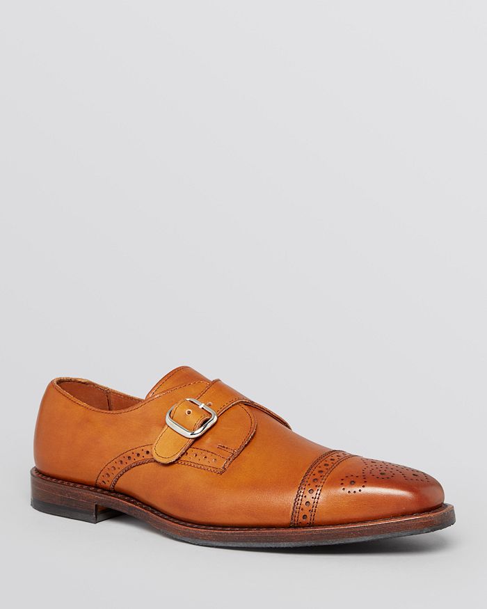 Allen Edmonds Men s Franciscan Brogue Monk Strap Shoes