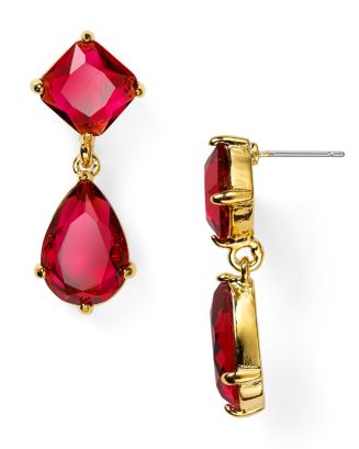 Ralph Lauren Faceted Double Drop Earrings | Bloomingdale's