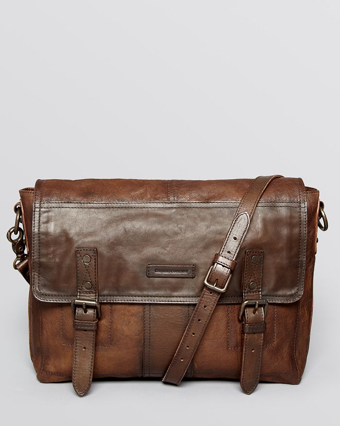 Frye Trevor Washed Leather Messenger Bag Bloomingdale's
