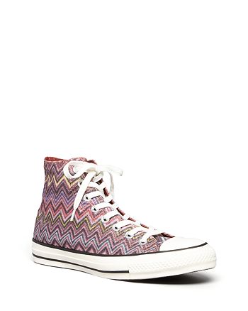 Converse x Missoni Women's Chuck Taylor Star High Top Sneakers | Bloomingdale's
