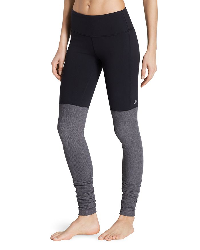 Alo Yoga Goddess Ribbed Leggings Bloomingdale s