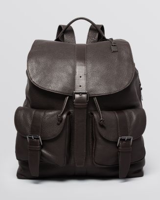 John Varvatos Collection Essex Leather Backpack | Bloomingdale's Men