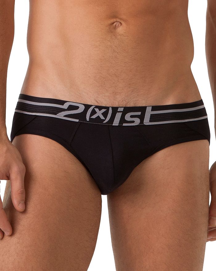 2(x)ist Men's Underwear, Dual Lifting No Show Tagless Brief - Macy's