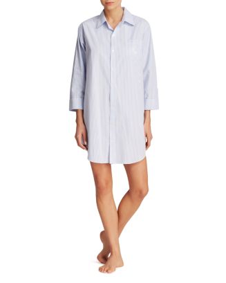 Ralph Lauren Heritage Essentials His Shirt Sleepshirt Bloomingdale s