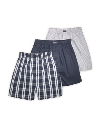 Calvin Klein Cotton Classics Woven Boxers, Pack of 3 | Bloomingdale's