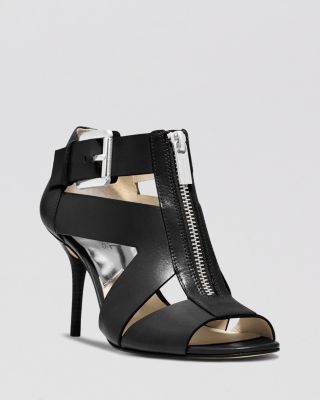 michael kors peep toe sandals