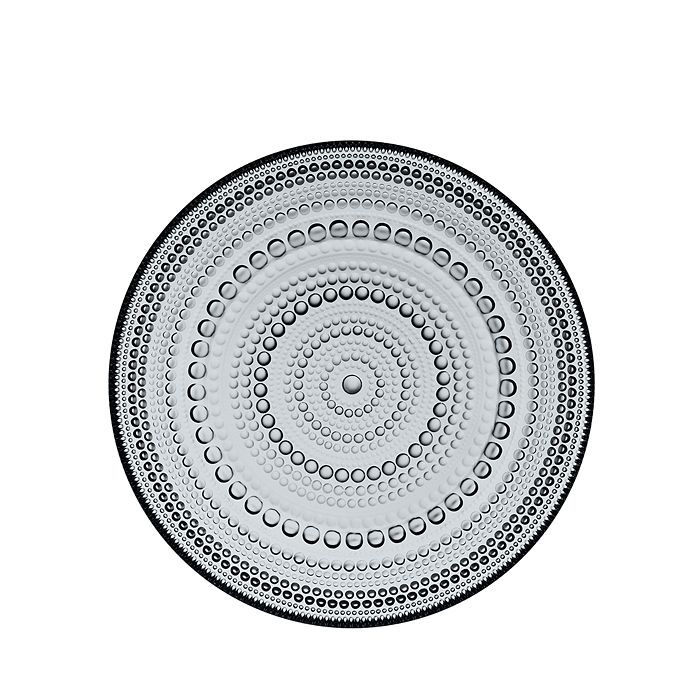 Iittala Kastehelmi Plate, 6.75 In Gray