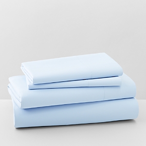 Sky 500tc Sateen Wrinkle-resistant Sheet Set, Twin - 100% Exclusive In Coast Blue