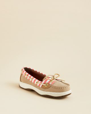 sperry striped boat shoes