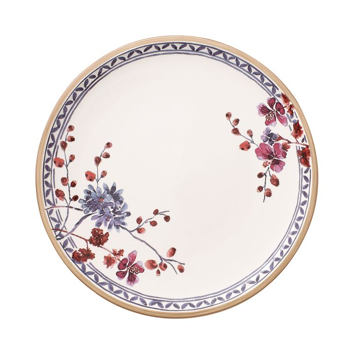 Villeroy & Boch Artesano Provencal Verdure Dinner Plate, White Well In Lavender