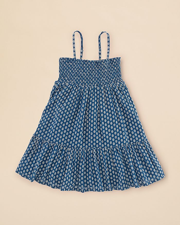 Ralph Lauren Girls' Cotton Gauze Embroidered Dress - Sizes 2-6X ...