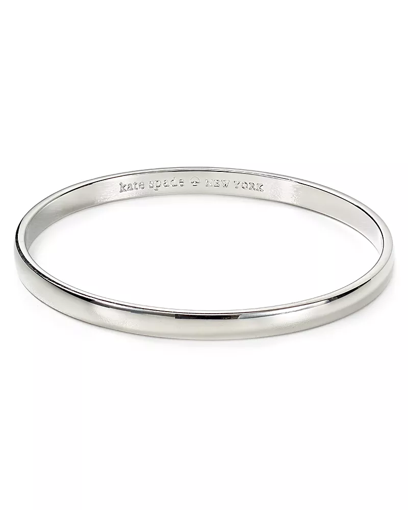 kate spade new york Find The Silver Lining Idiom Bangle