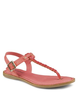 Sperry Flat T-Strap Sandals - Virginia | Bloomingdale's