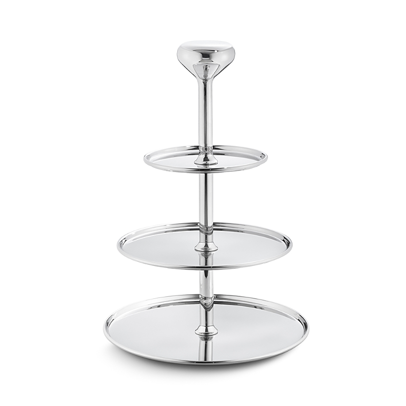 Georg Jensen Alfredo Server Etagere In Silver