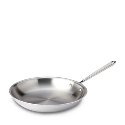 D3 Stainless Steel 12" Fry Pan