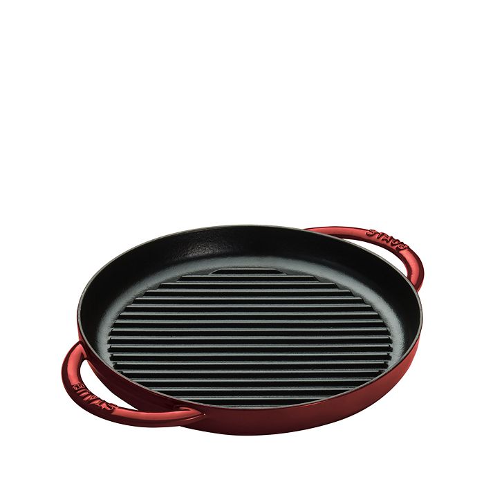 STAUB 10 ROUND DOUBLE HANDLE PURE GRILL,12012687