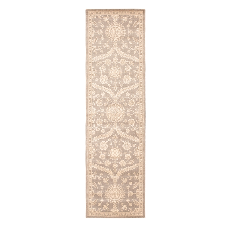 Nourison Luminance Lum04 Collection Area Rug, 2'3 X 8' In Ironstone