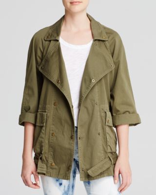 current elliott cropped infantry jacket