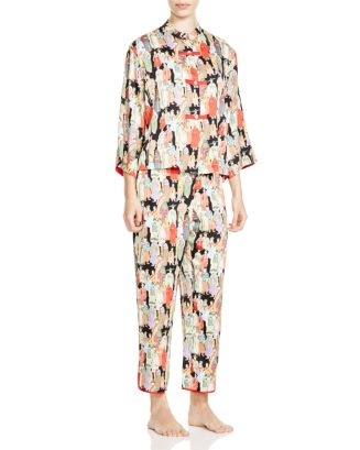 Natori Dynasty Mandarin Pajama Set | Bloomingdale's