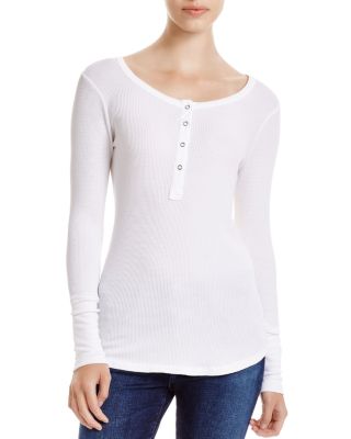 henley thermal top