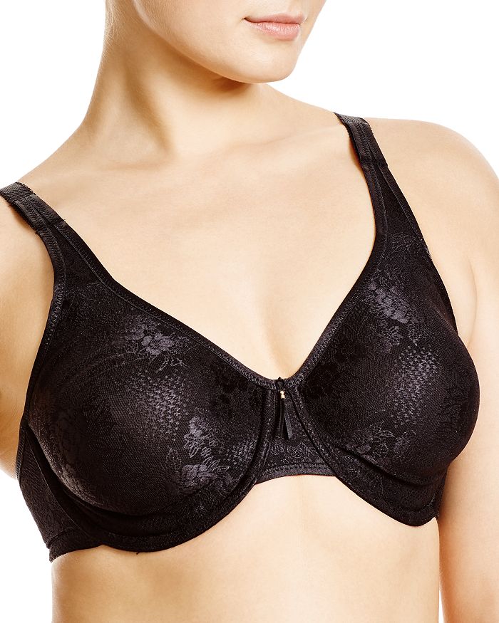 Clear and Classic Full Coverage Underwire Bra